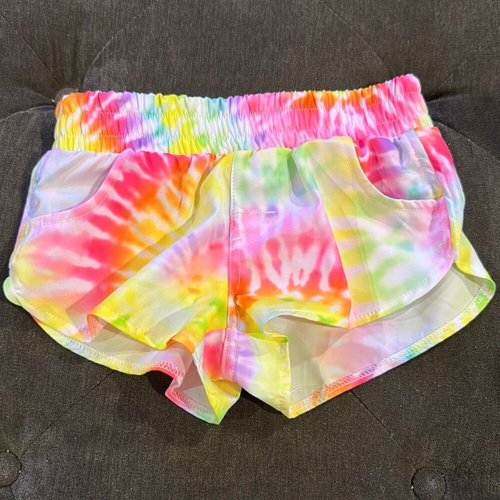 Wonder nation tie dye shorts size xs 4-5 NWOT